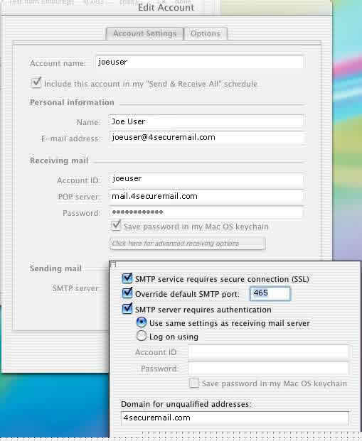 screenshot mac entourage